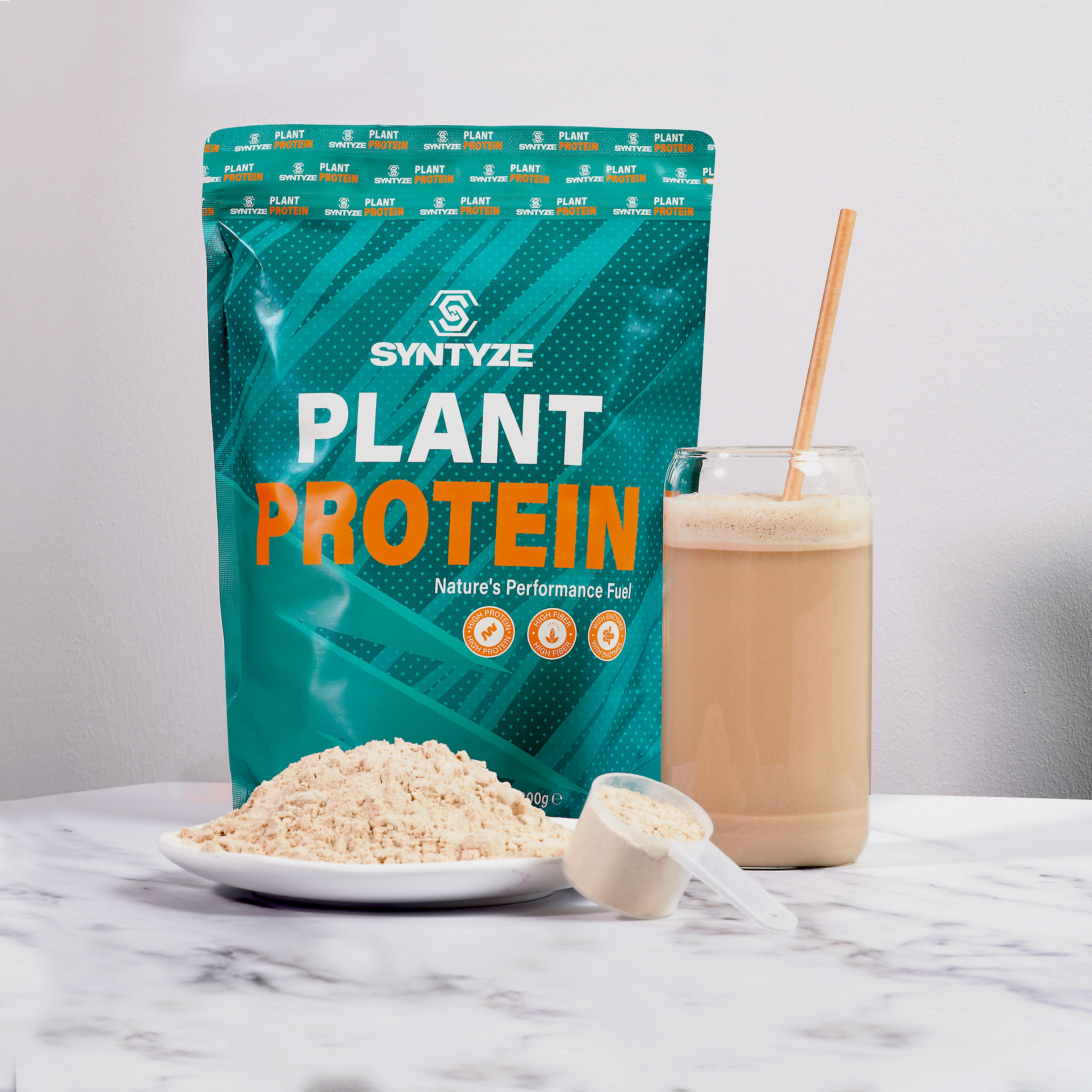 SYNTYZE Plant Protein, Vanilla Lifestyle #geschmack_vanilla,flavour_vanilla