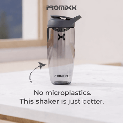 ECOZEN Protein Shaker - PROMIXX ECOZEN Protein Shaker: Der Protein Shaker, der wirklich hält was er verspricht. Der PROMiXX Pursuit ECOZEN Protein Shaker ist dein zuverlässiger Begleiter für perfekte Shakes, ob im Gym, im Büro oder unterwegs. Hergestellt