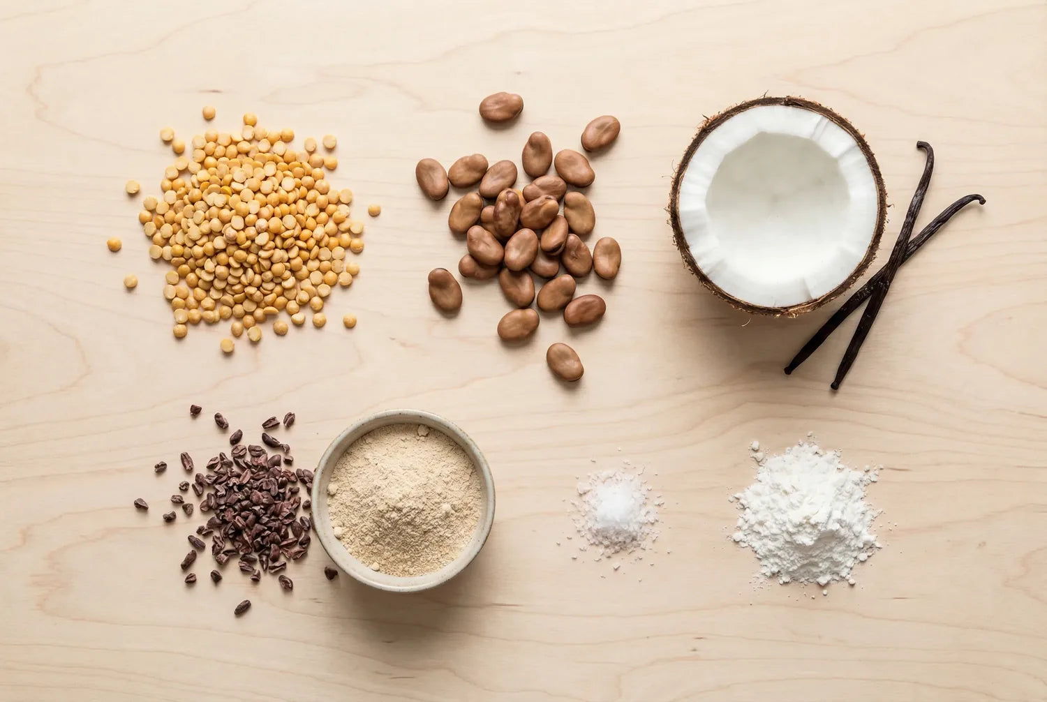 SYNTYZE Clean Label - Grund 2 fuer pflanzliches Proteinpulver ohne unnoetige Zusatzstoffe