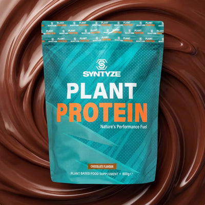 SYNTYZE Plant Protein Schokolade – pflanzliches Proteinpulver mit DigeZyme