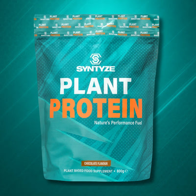 SYNTYZE Plant Protein Schokolade – pflanzliches Proteinpulver mit natürlichen Zutaten