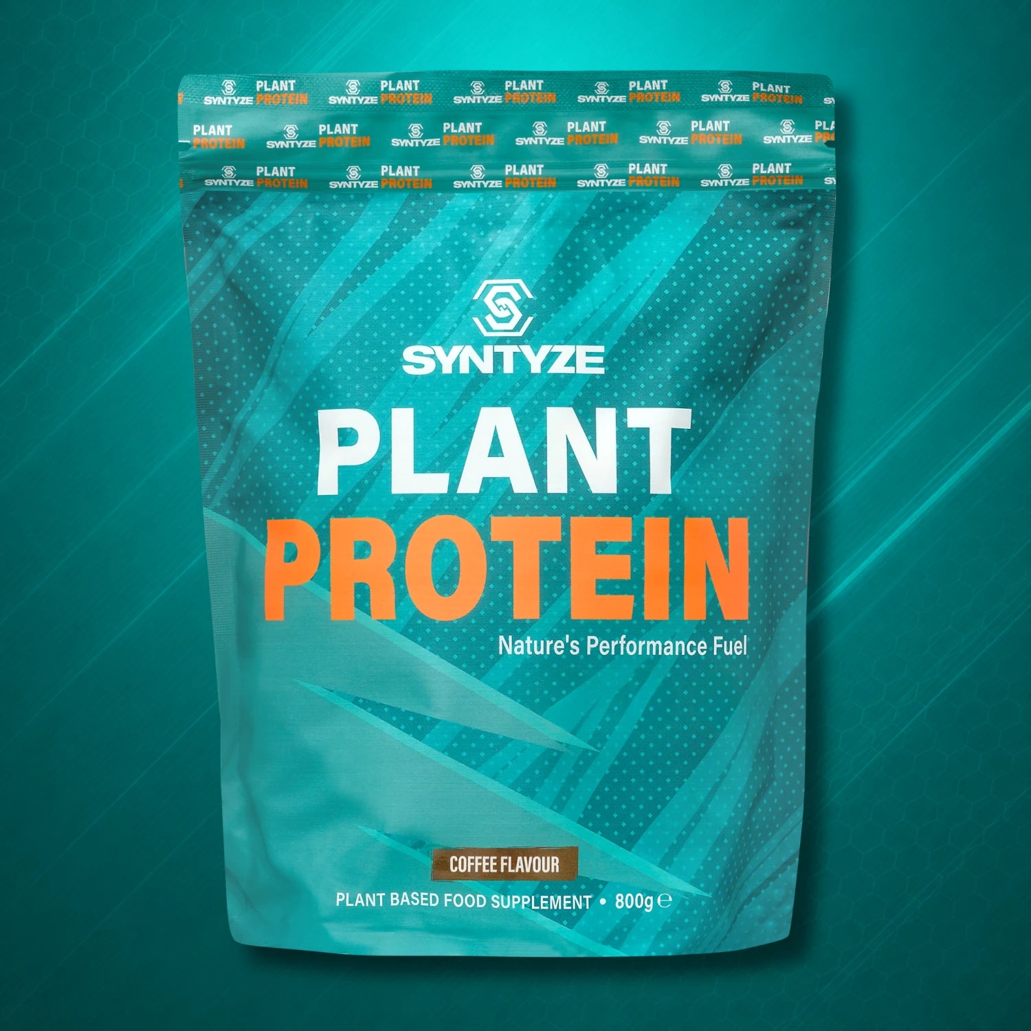 SYNTYZE Plant Protein Kaffee – pflanzliches Proteinpulver mit natürlichen Zutaten