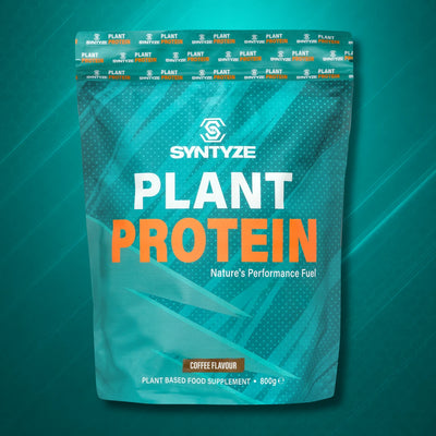 SYNTYZE Plant Protein Kaffee – pflanzliches Proteinpulver mit natürlichen Zutaten