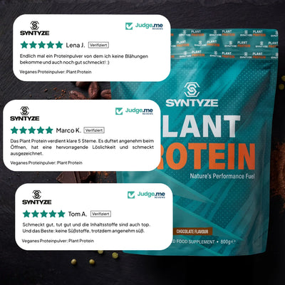 SYNTYZE Plant Protein Schokolade – Kundenbewertungen und Erfahrungen