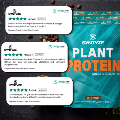 SYNTYZE Plant Protein Kaffee – Kundenbewertungen und Erfahrungen